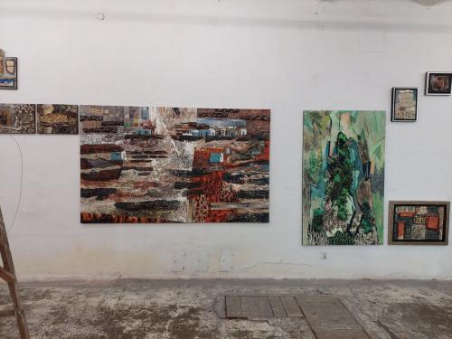 Galeria „Otwarta Pracownia” – Gymnopaidia – część pierwsza Santorini – czerwiec 2022