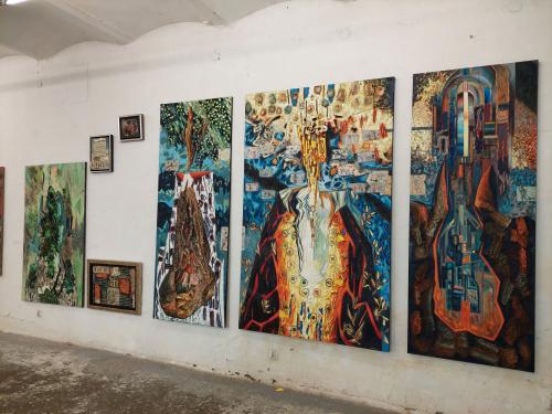 Galeria „Otwarta Pracownia” – Gymnopaidia – część pierwsza Santorini – czerwiec 2022